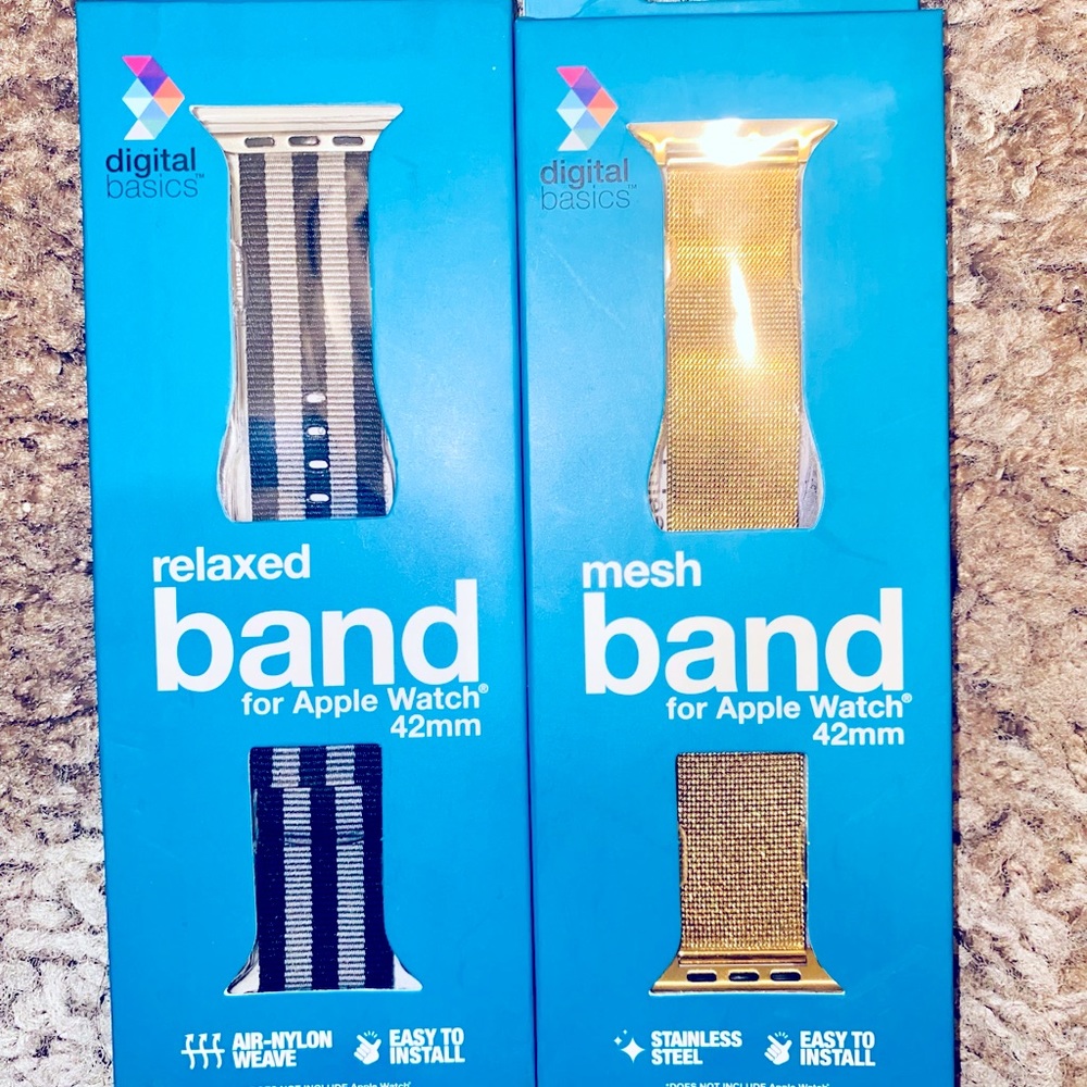 Basics Apple Watch Nylon&Stainless Steel Bands